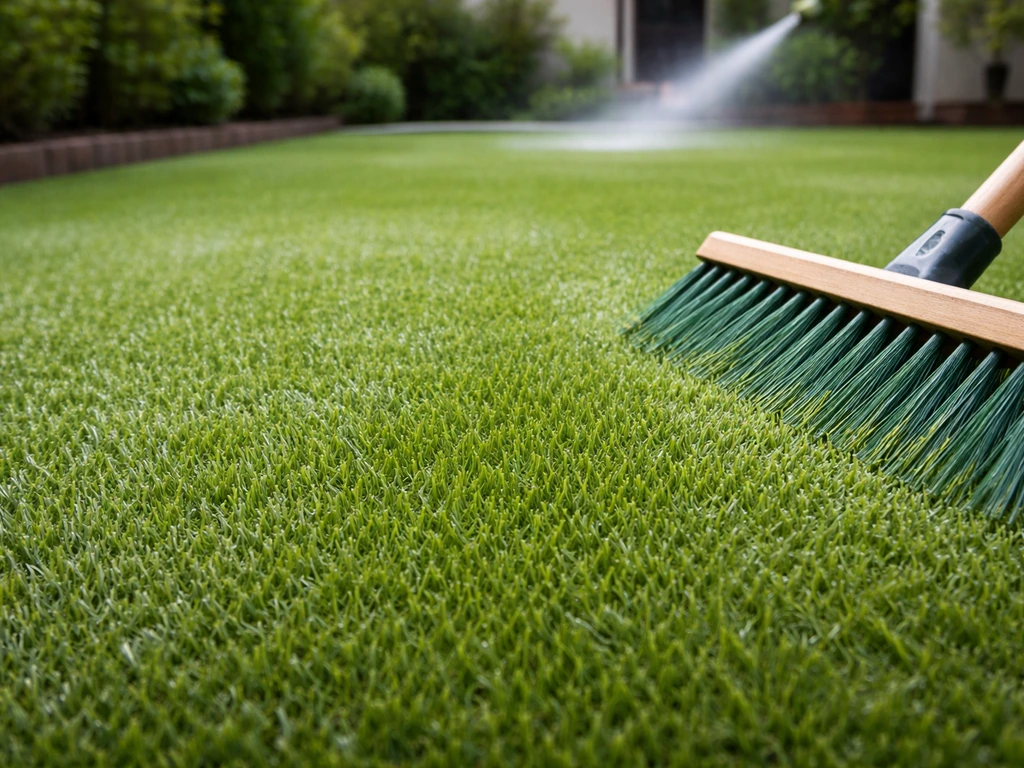 Nettoyer l’herbe synthétique : méthode pas à pas sans l’abîmer