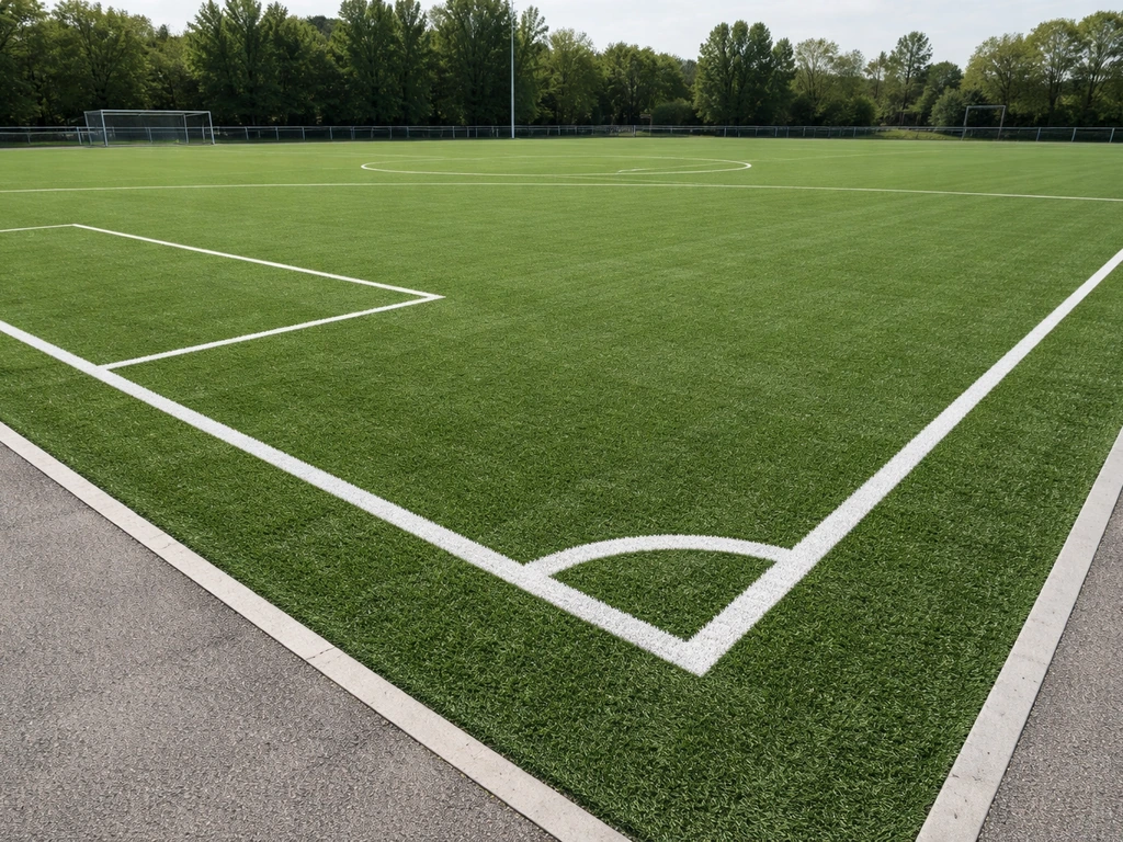 Terrain de foot en gazon synthétique : guide réparation